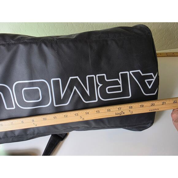 UNDER ARMOUR Storm Gray Duffle Gym Athletic Baseball Basketball Bag 20" - Picture 3 of 14